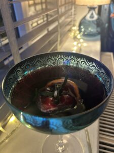 Picture of a Christmas cocktail